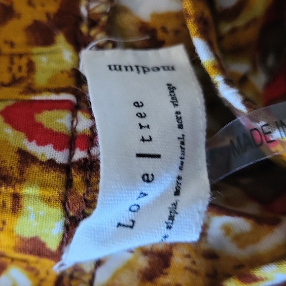 Bohemian Free People Inspired Colorful Pattern Palazzo Pants By Love Tree 🌾 - Picture 5 of 5